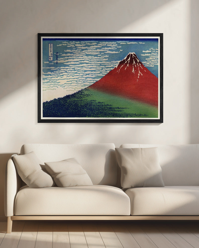 Fine Wind, Clear Morning - Poster / Art Print - interiör