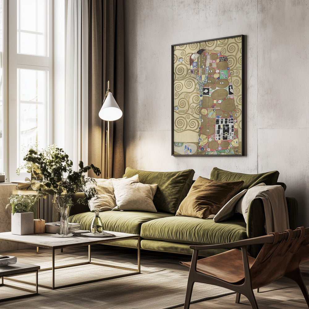 Fulfillment (1910–1911) - Poster / Art Print - interiör