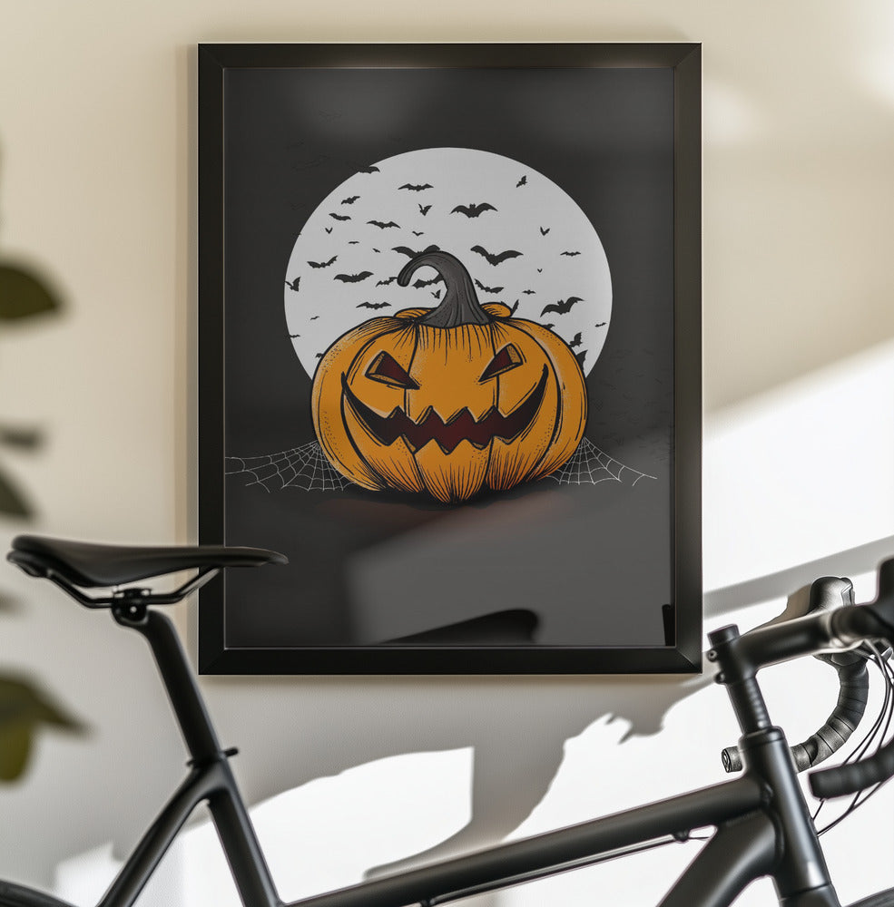 Jack O Lantern - Poster / Art Print - interiör