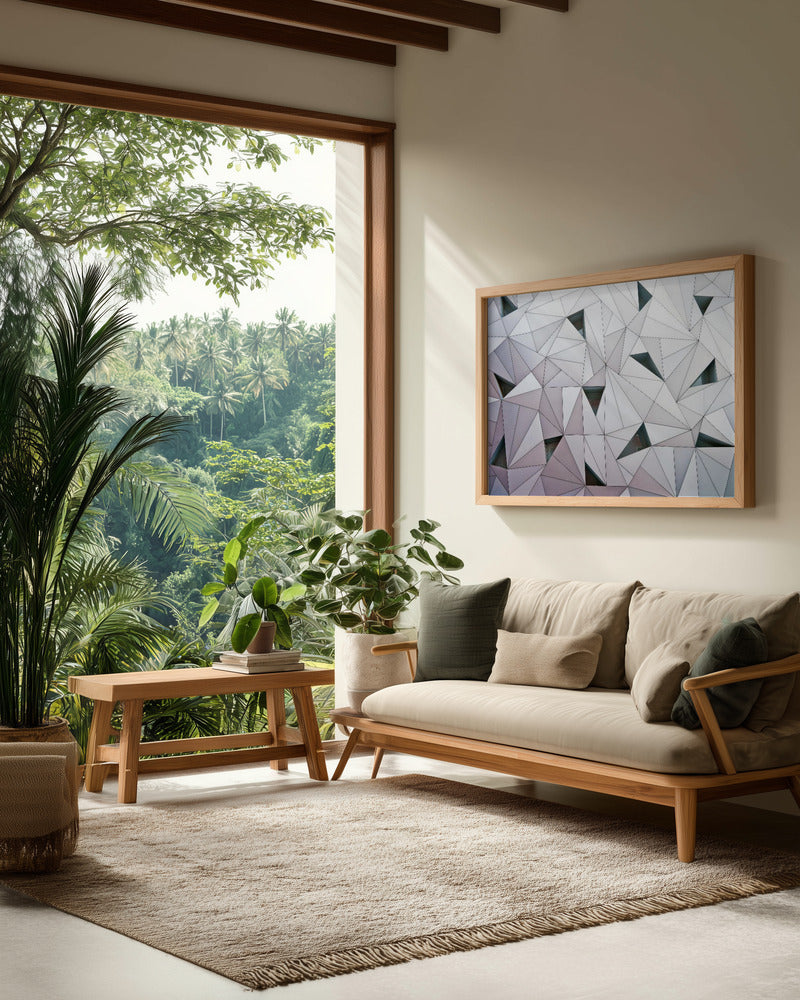 triangulation 1 - Poster / Art Print - interiör