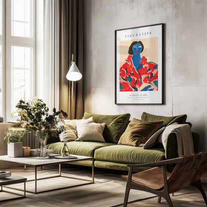 Poster Portrait Series 01 - Poster / Art Print - interiör