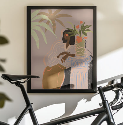 Waiting - Poster / Art Print - interiör
