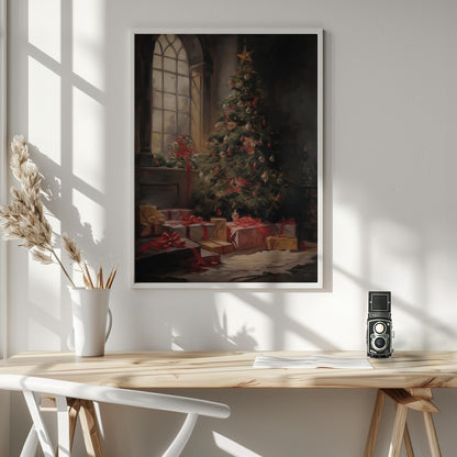 Classic Christmas - Poster / Art Print - interiör