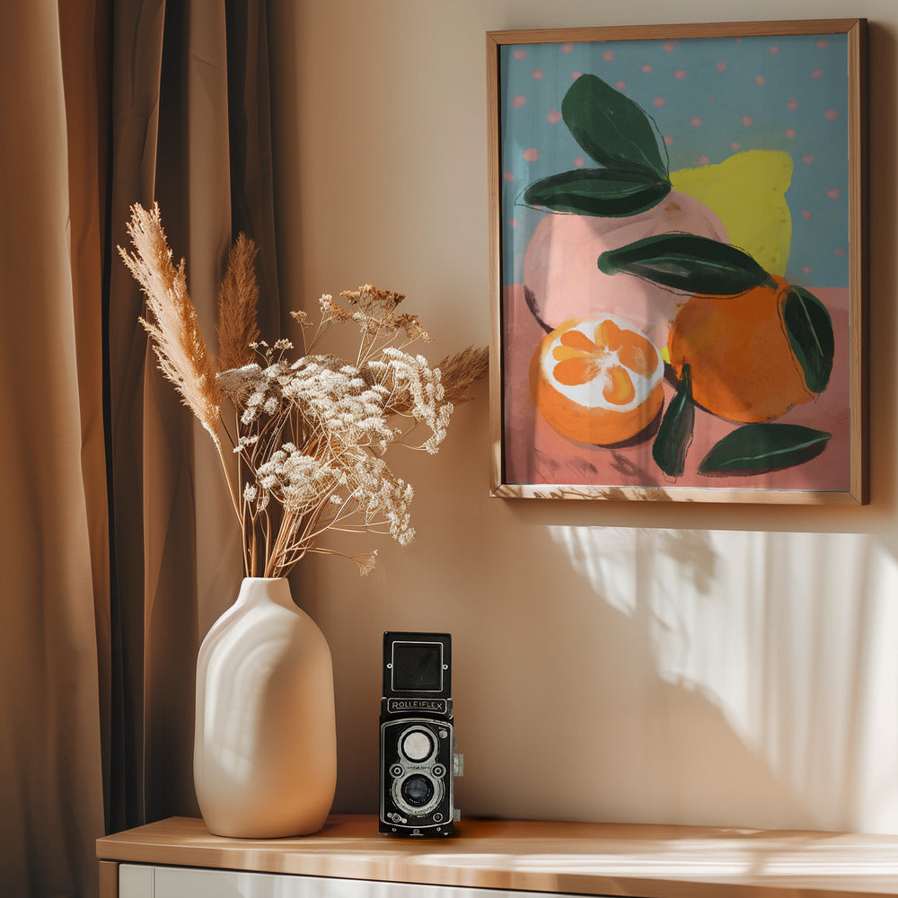 Fruity Summer No 2 - Poster / Art Print - interiör