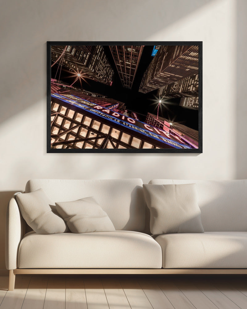 New York Radio City Music Hall - Poster / Art Print - interiör