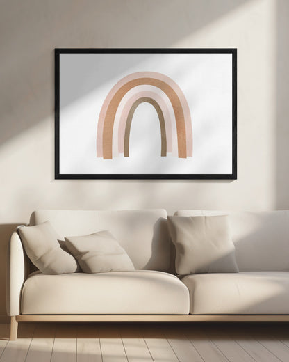 Little Rainbow - Poster / Art Print - interiör