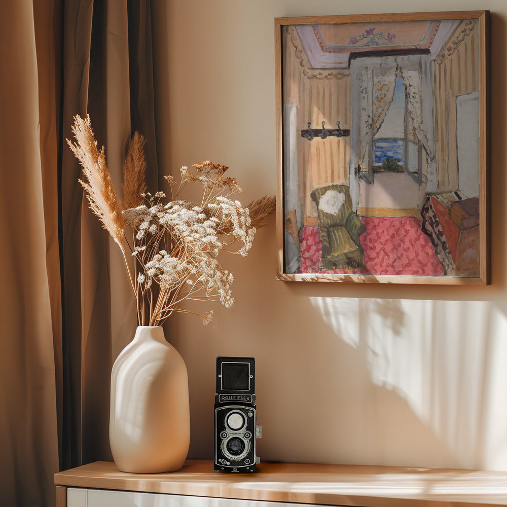 Ma Chambre Au Beau Rivage - Poster / Art Print - interiör