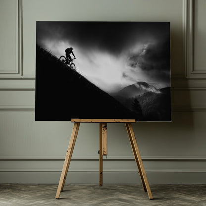 Sunrise ride - Poster / Art Print - interiör