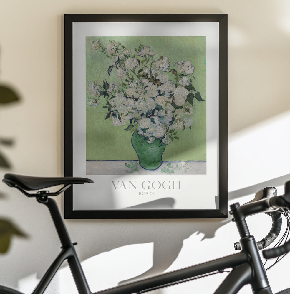 Roses - Poster / Art Print - interiör