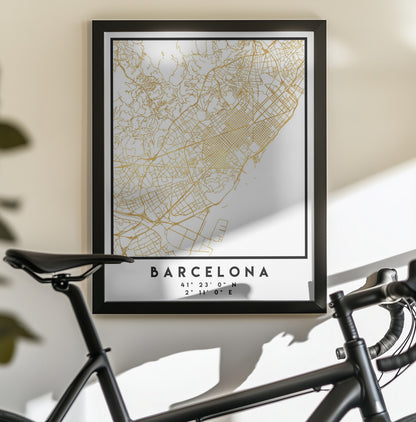 1 Maps 11 - Poster / Art Print - interiör