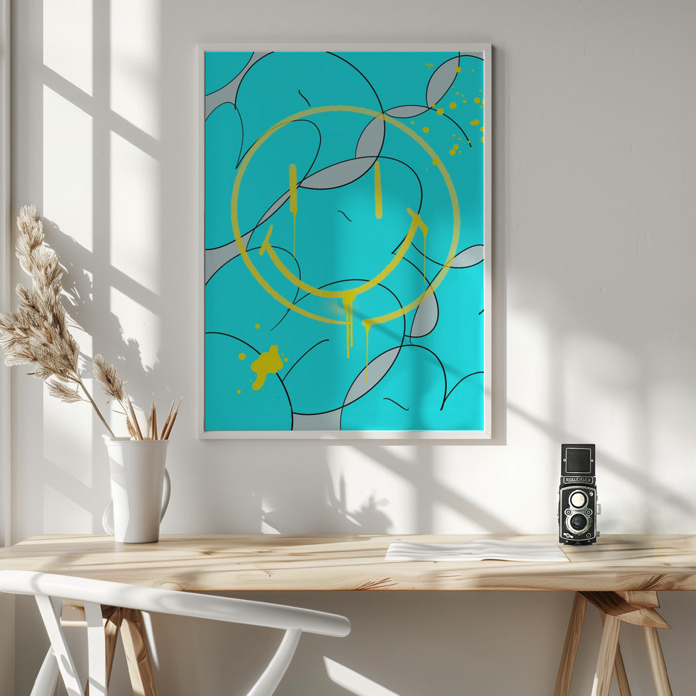 Love is pure - Poster / Art Print - interiör