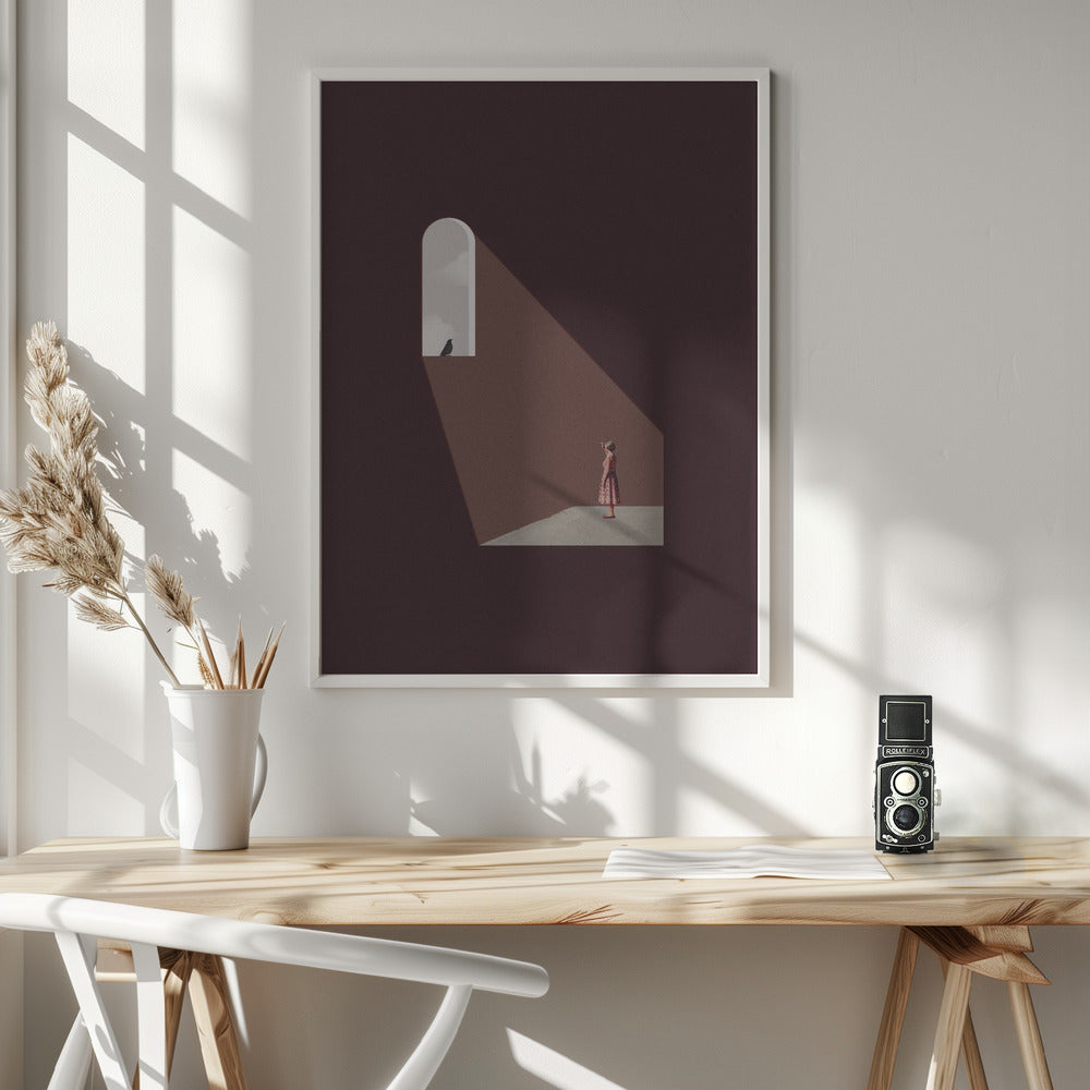 Enlighten me - Poster / Art Print - interiör