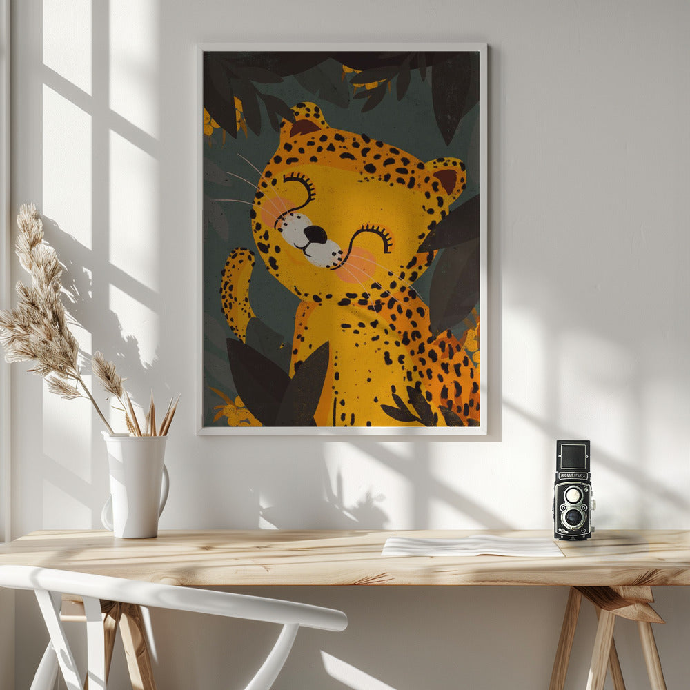 Little Leo - Poster / Art Print - interiör