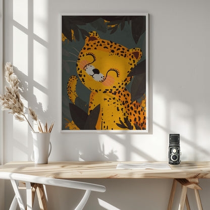 Little Leo - Poster / Art Print - interiör