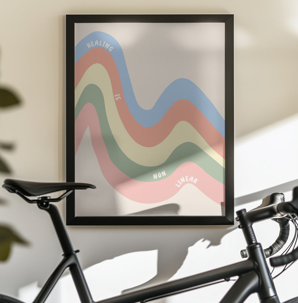 Healingisnonlinear - Poster / Art Print - interiör