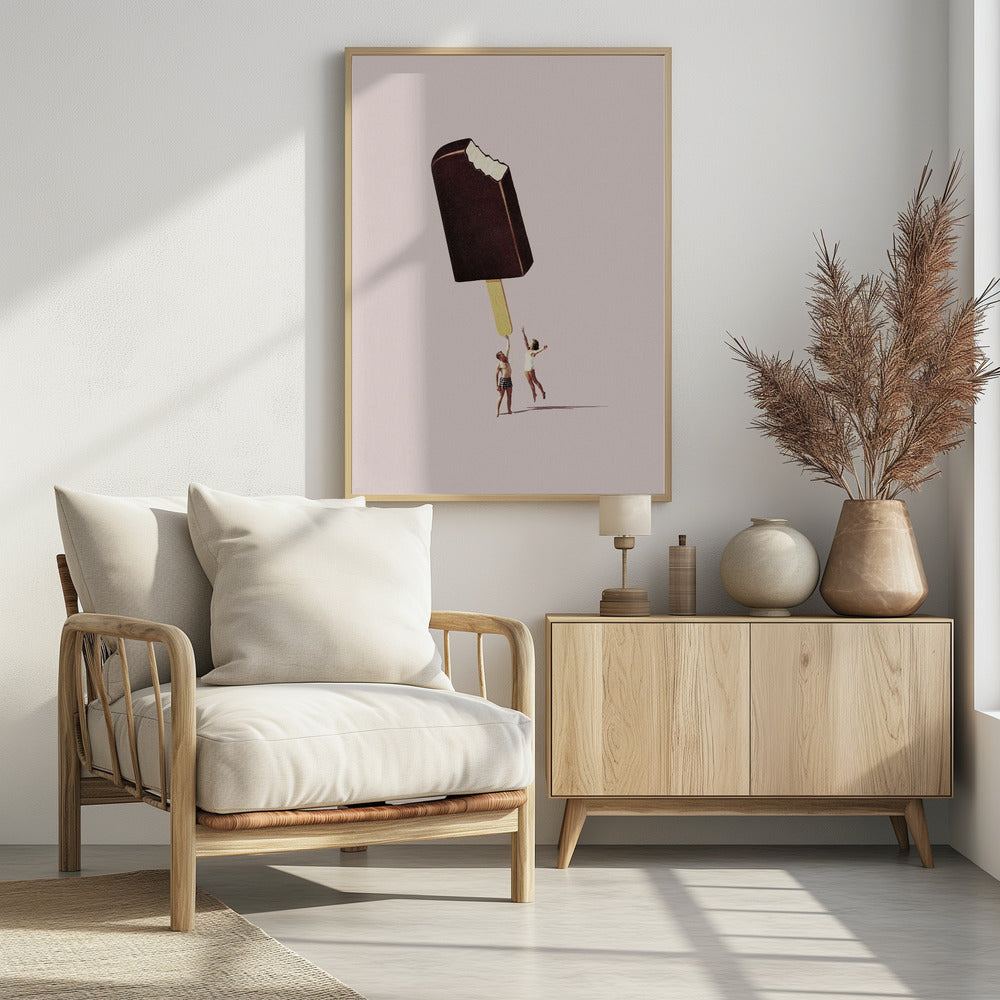 You treat me well - Poster / Art Print - interiör