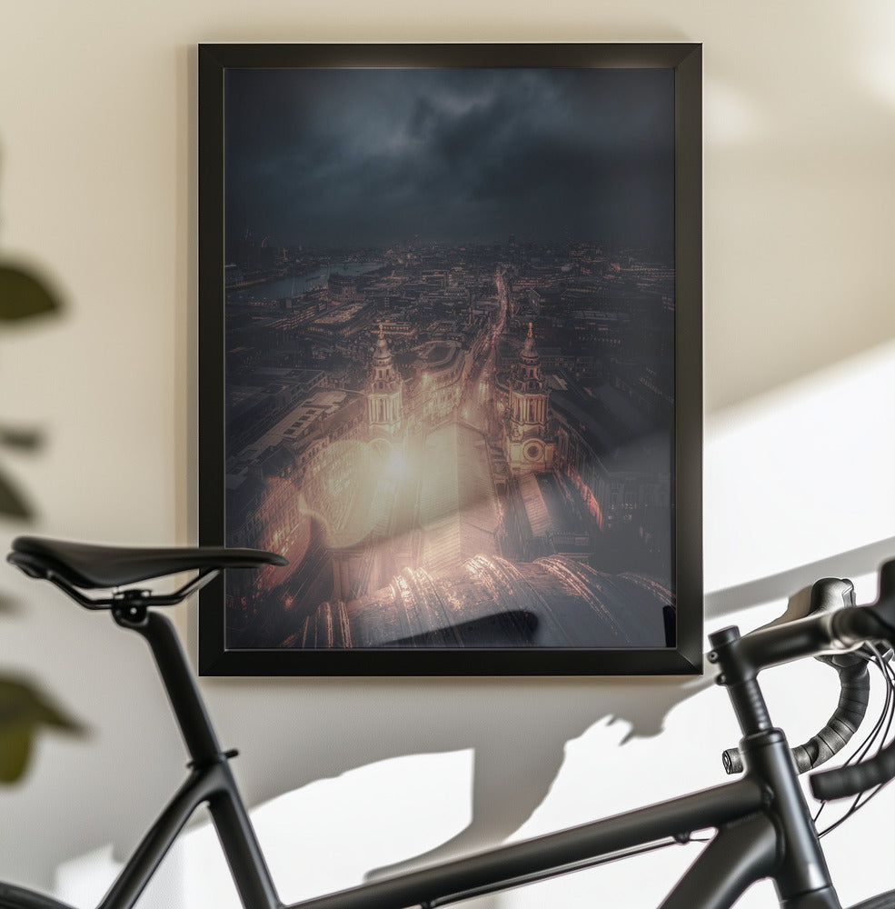A Light in Darkness - Poster / Art Print - interiör