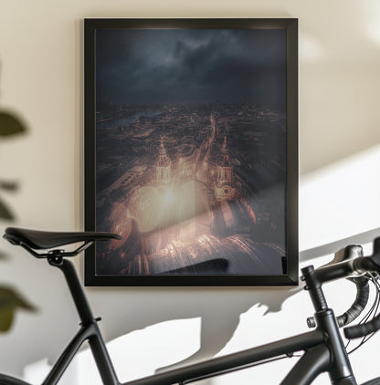 A Light in Darkness - Poster / Art Print - interiör