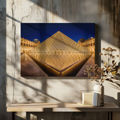 Pyramid - Poster / Art Print - interiör