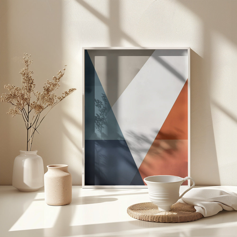 Perfect Geometric Shapes No 3 - Poster / Art Print - interiör