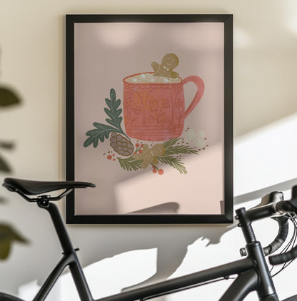 Hot Chocolate - Poster / Art Print - interiör