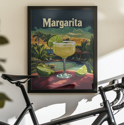 Margarita Vintage - Poster / Art Print - interiör