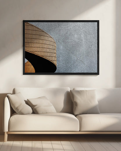 Urban texture - Hong Kong - Poster / Art Print - interiör