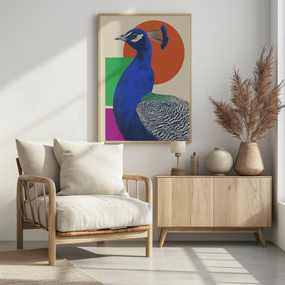 The Peacock - Poster / Art Print - interiör