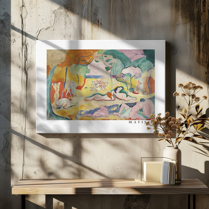 La Joie De Vivre, With Boarder - Poster / Art Print - interiör