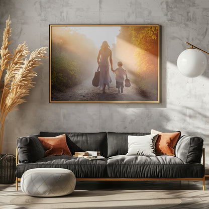 Forest musicians - Poster / Art Print - interiör