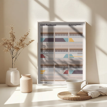 Cite Radieuse - Poster / Art Print - interiör