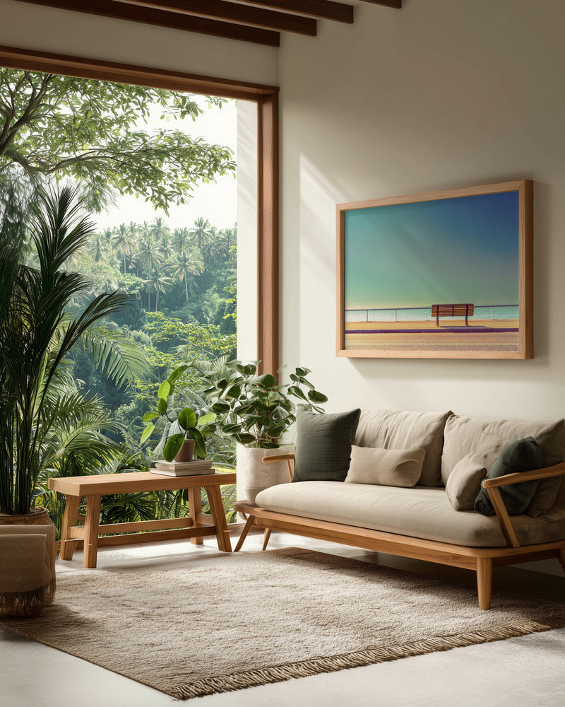 The Bench - Poster / Art Print - interiör