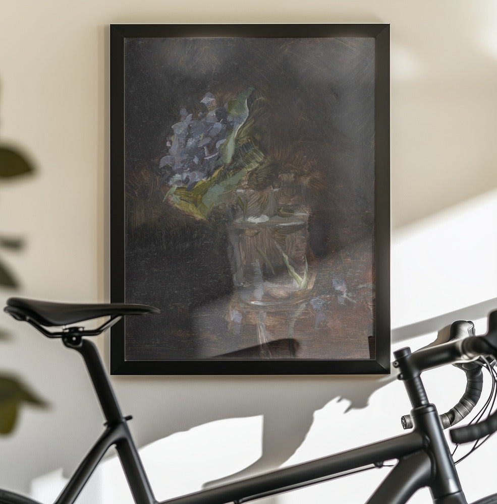 Bouquet of Violets In a Vase (1882) - Poster / Art Print - interiör