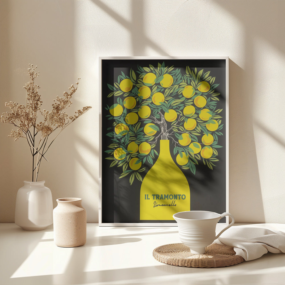 Limoncello Il Tramonto - Poster / Art Print - interiör