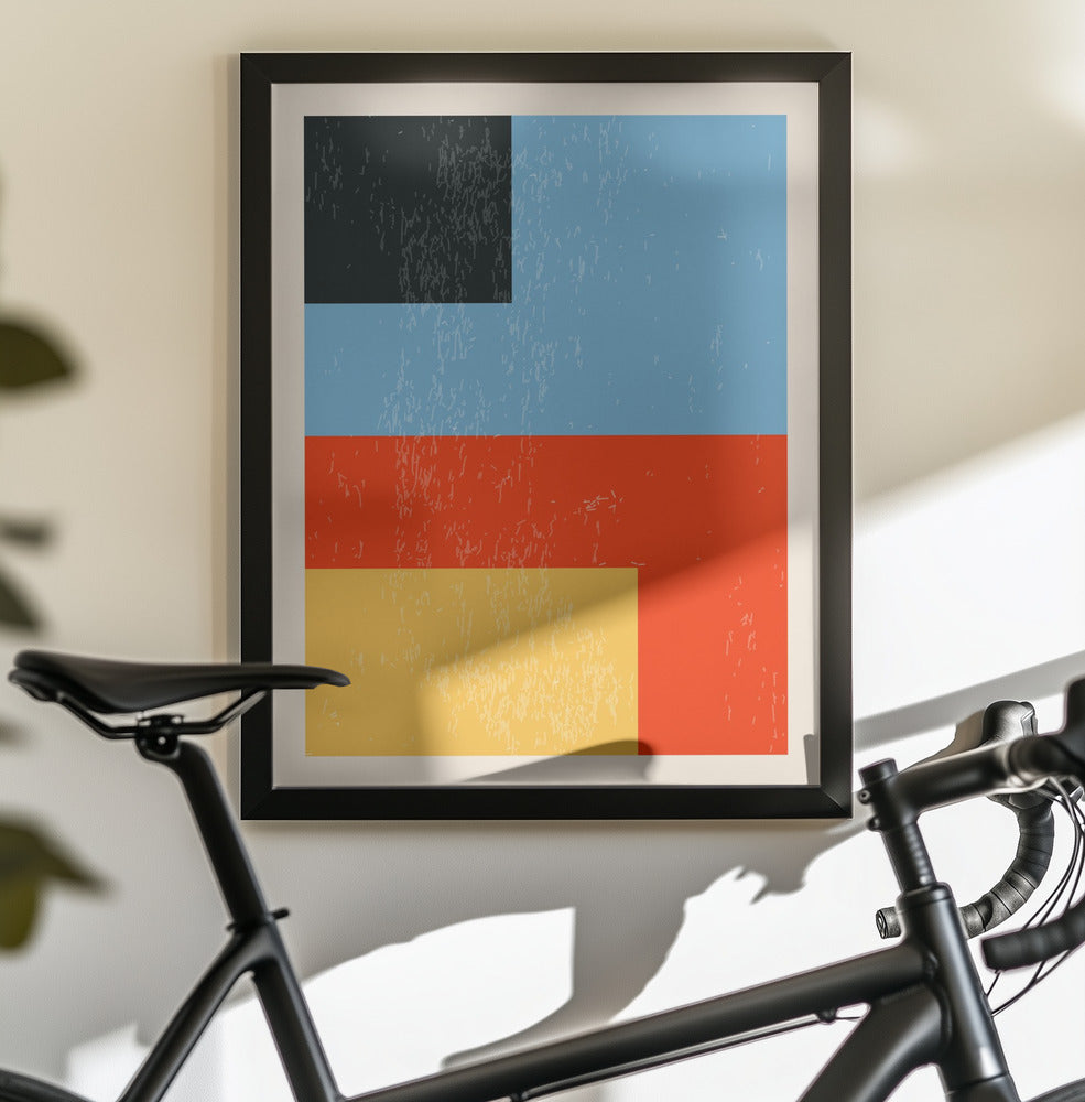 Minimal Abstract Shapes Series #15 - Poster / Art Print - interiör
