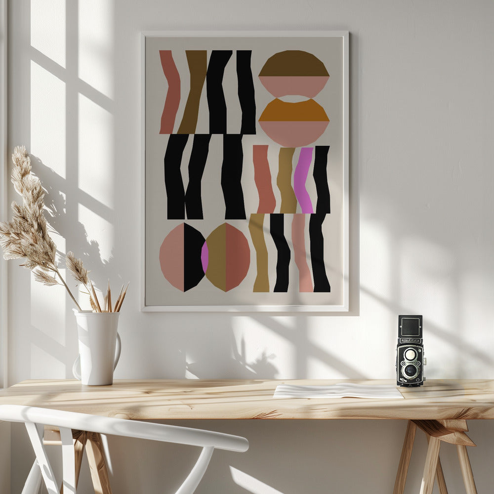 Abstract composition 26 - Poster / Art Print - interiör