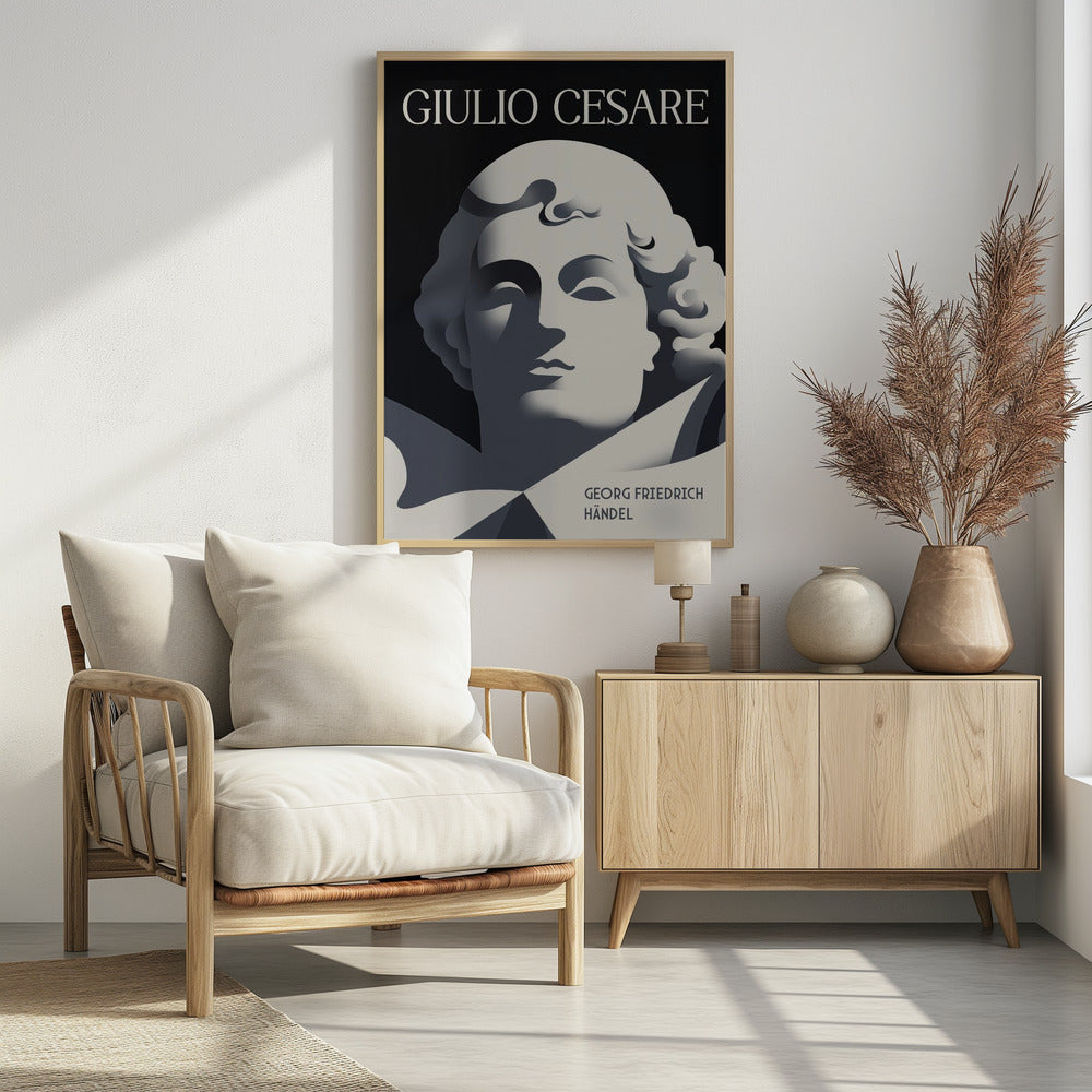Giulio Cesare - Poster / Art Print - interiör