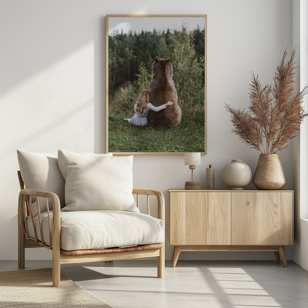 Best friends - Poster / Art Print - interiör