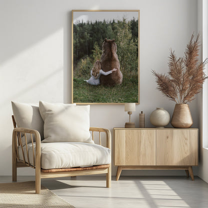 Best friends - Poster / Art Print - interiör