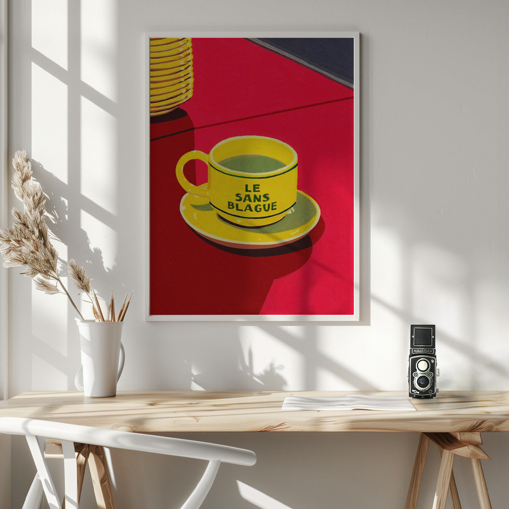 Le Sans Blague - Poster / Art Print - interiör