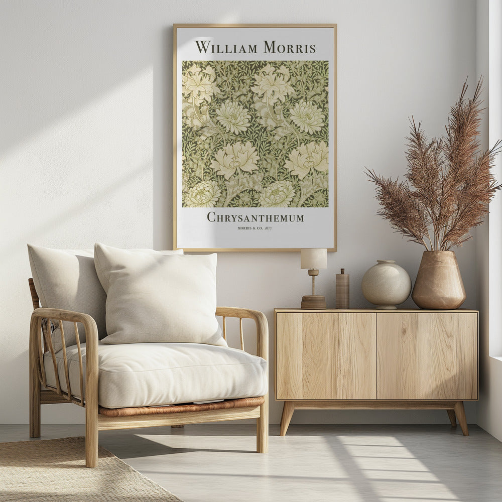 Chrysanthemum - Poster / Art Print - interiör