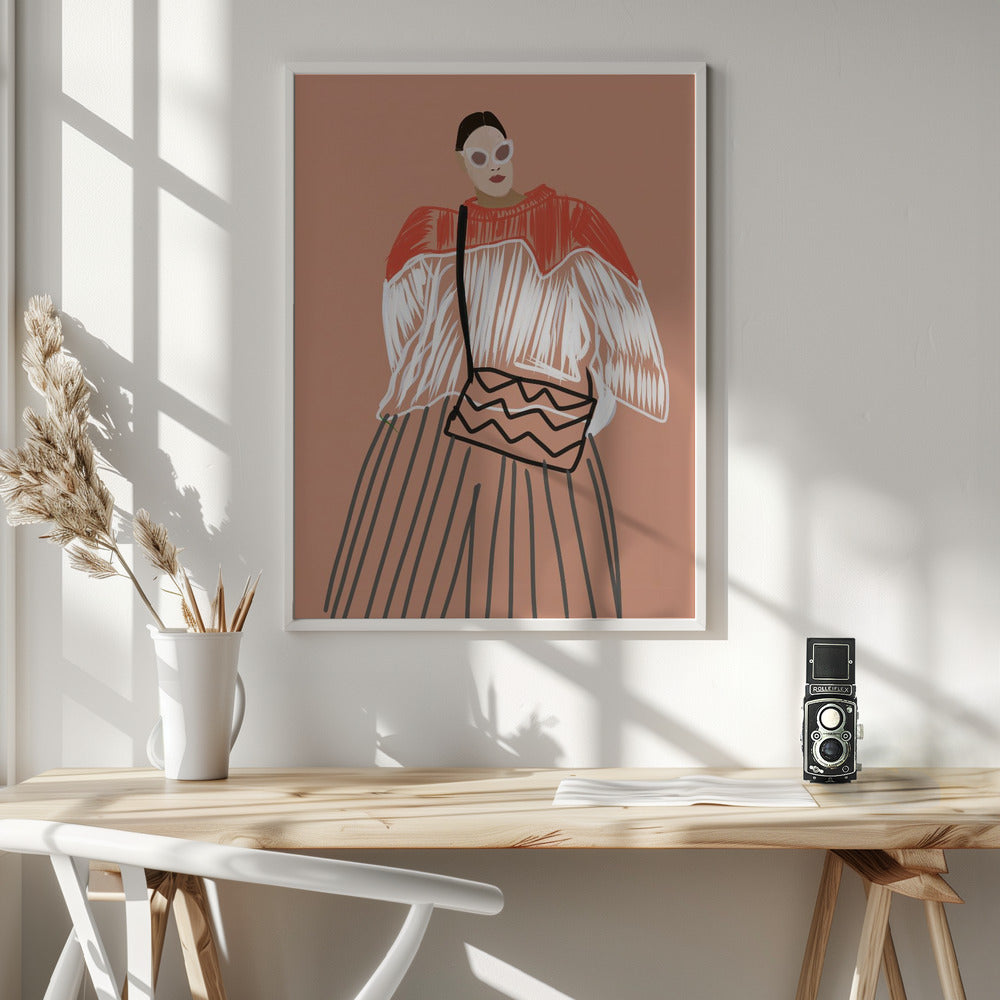Claudia - Poster / Art Print - interiör
