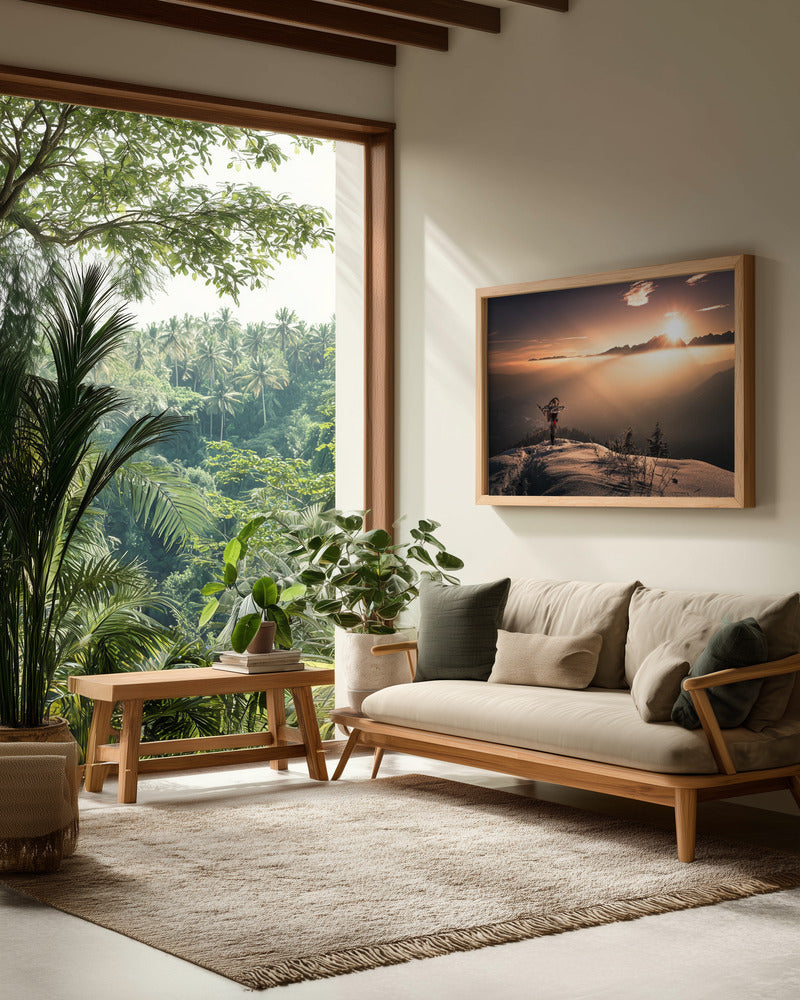 Greeting to the Sun - Poster / Art Print - interiör