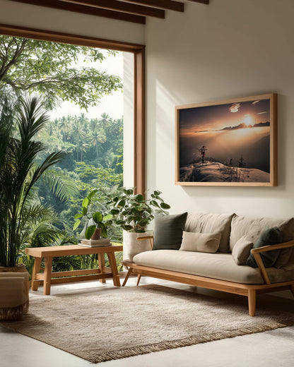 Greeting to the Sun - Poster / Art Print - interiör