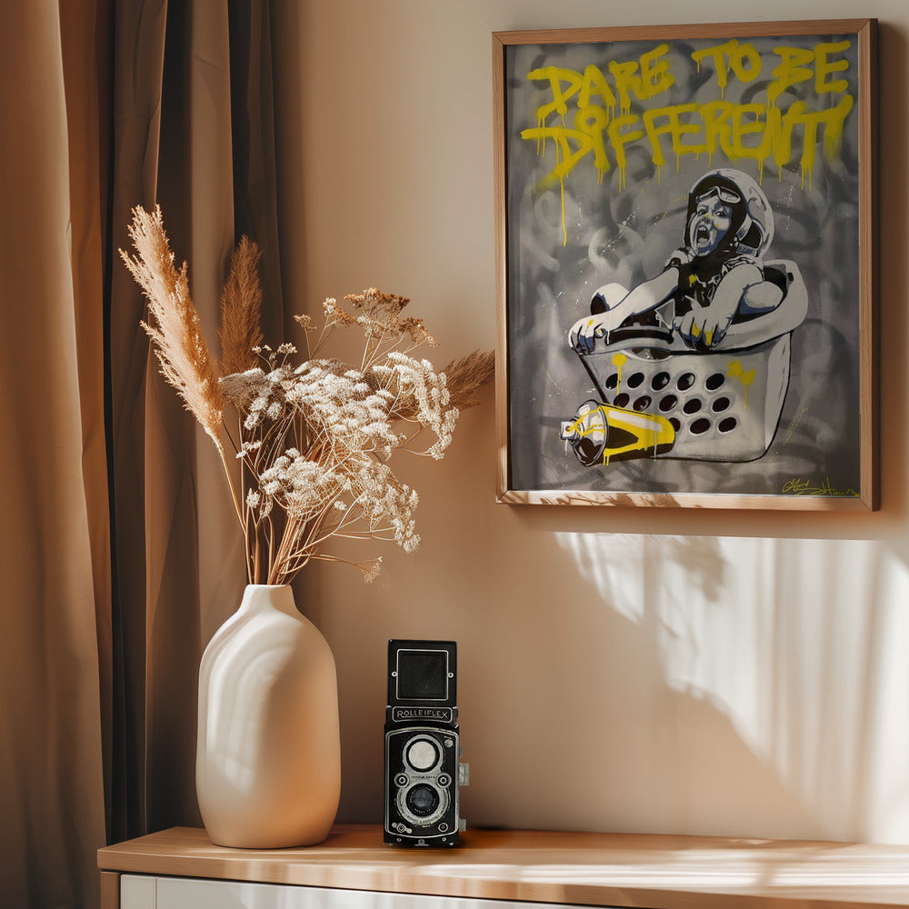 Different - Poster / Art Print - interiör