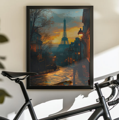 Welcome to Paris - Poster / Art Print - interiör
