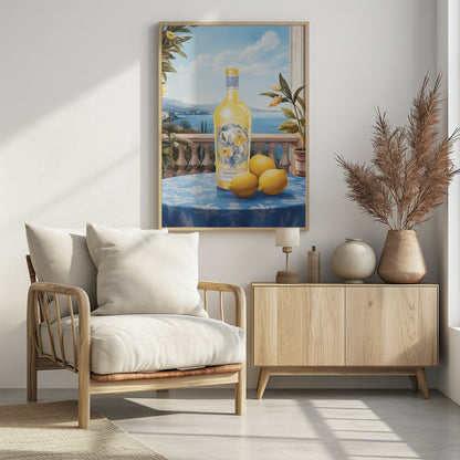 Limoncello Liquore Di Limone - Poster / Art Print - interiör