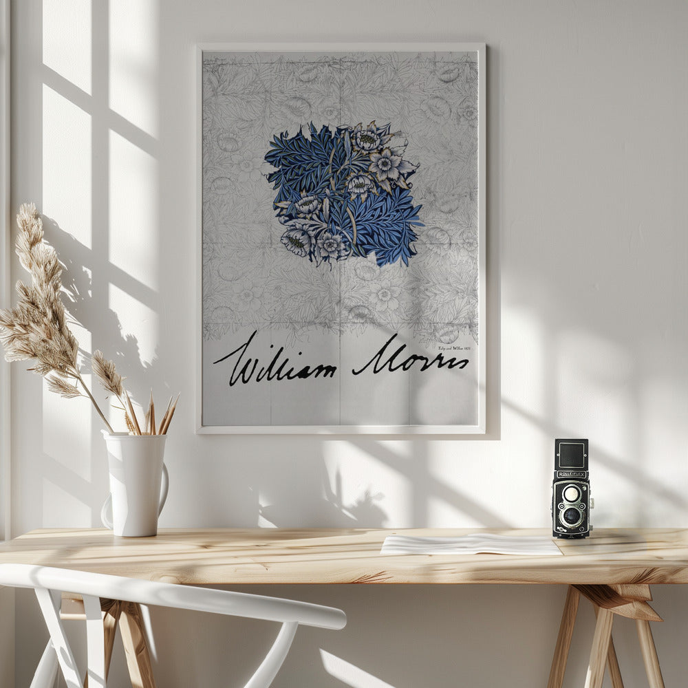 Tulip and Willow - Poster / Art Print - interiör
