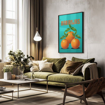 Naranjas - Poster / Art Print - interiör