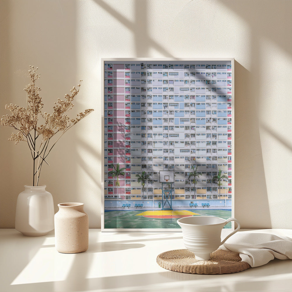 Rainbow Estate - Poster / Art Print - interiör